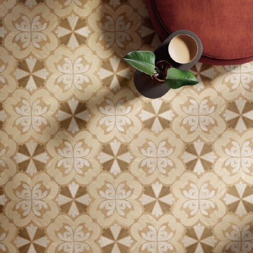 奈爾斯鏤雕木紋花磚