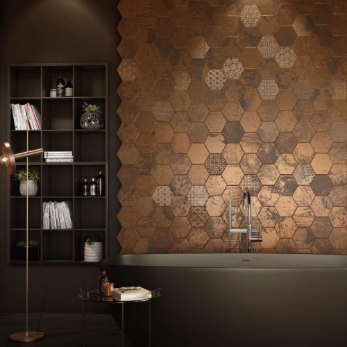 特倫托金屬六角磚