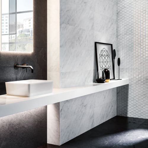 雷克雅雪白大理石磁磚