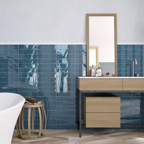 可蘿妮手刷地鐵磚