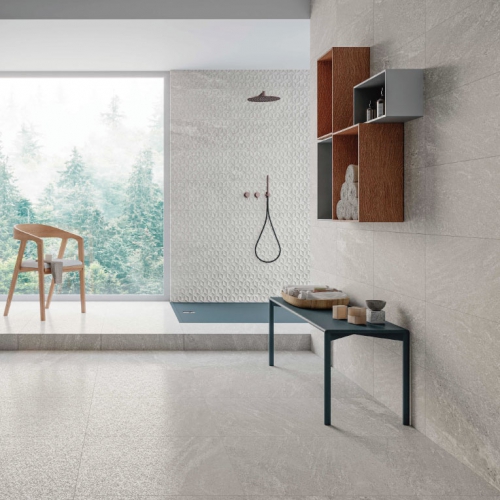 庫薩莫石紋磚-礫灰白