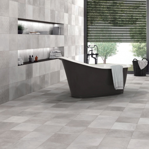 曼哈頓輕工業清水模磁磚