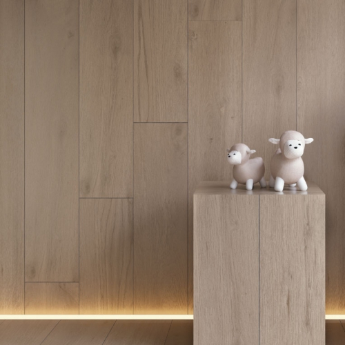 諾爾蘭胡桃木紋磚-暖柚