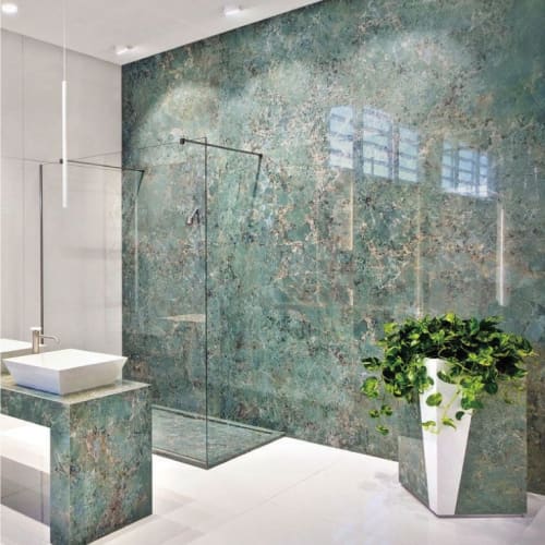 亞馬遜綠大理石大板磚-亮