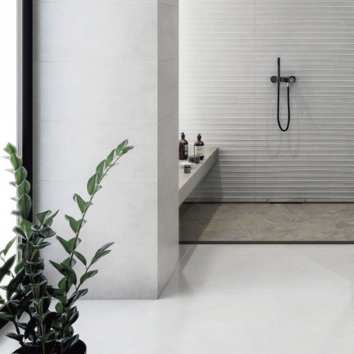 薩爾堡清水模磁磚-清水灰