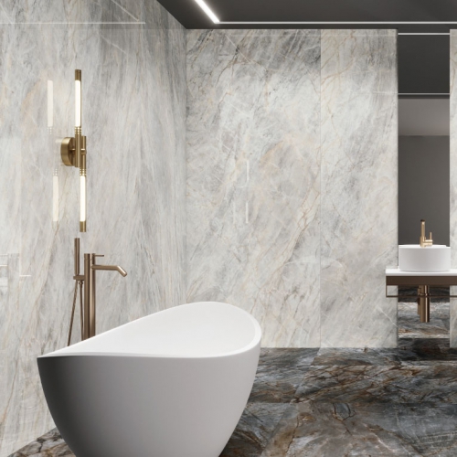 日爾曼大理石大板磚-暮雪灰