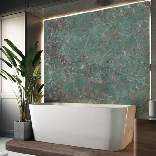 亞馬遜綠大理石大板磚-霧