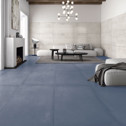 貝加莫清水模磁磚-天際藍