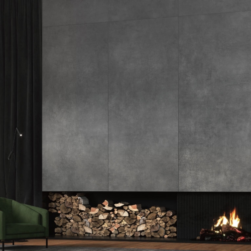 沃特清水模大板磚-墨黑