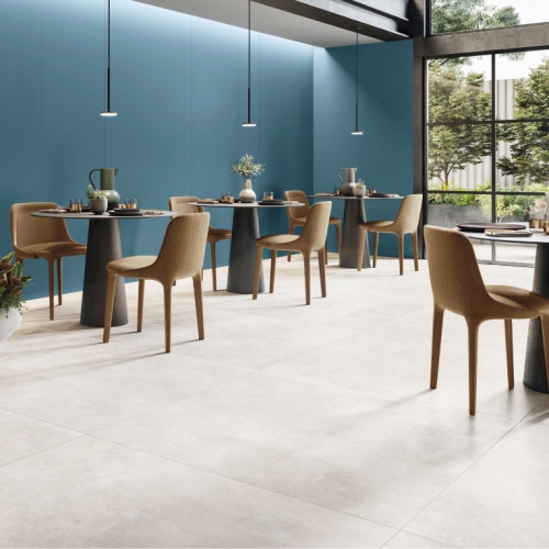 莫爾德清水模磁磚-杏白