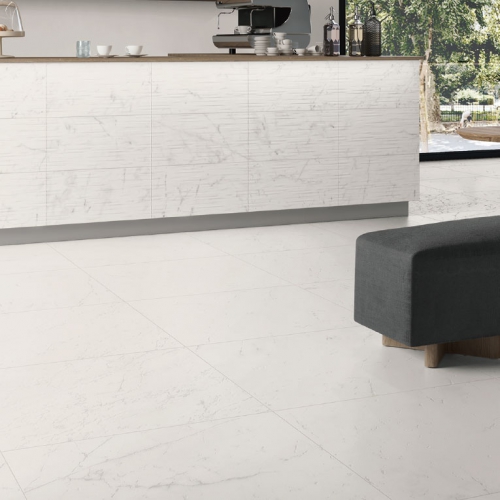 3D雪白銀狐大理石磁磚