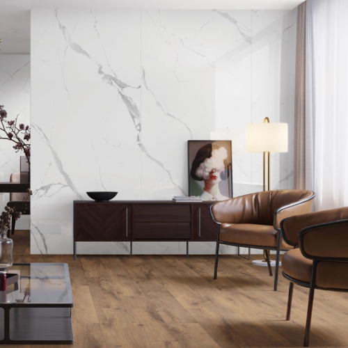 馬利波大理石大板磚-雕刻白