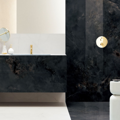 索梅爾大理石磁磚 -寶石亮黑