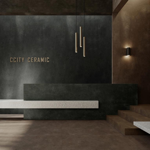 斯羅亞清水模大板銹磚