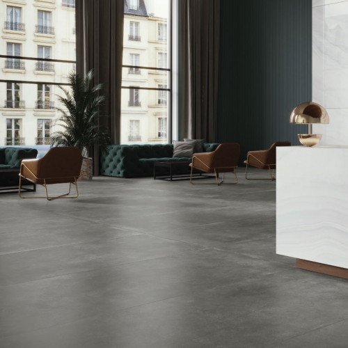 沃特清水模磁磚-墨黑