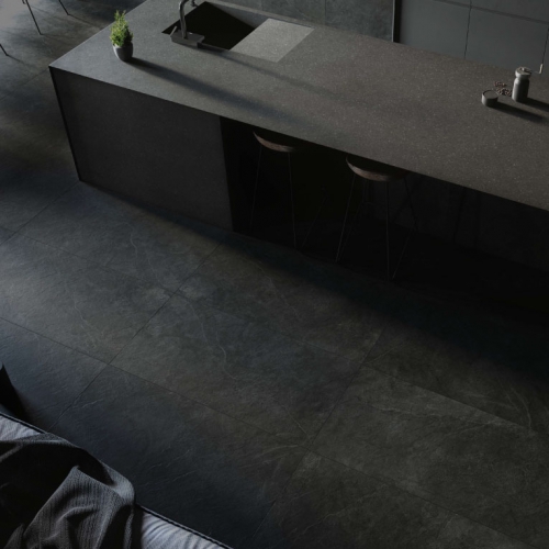 雷姆斯石紋磚-岩紋黑