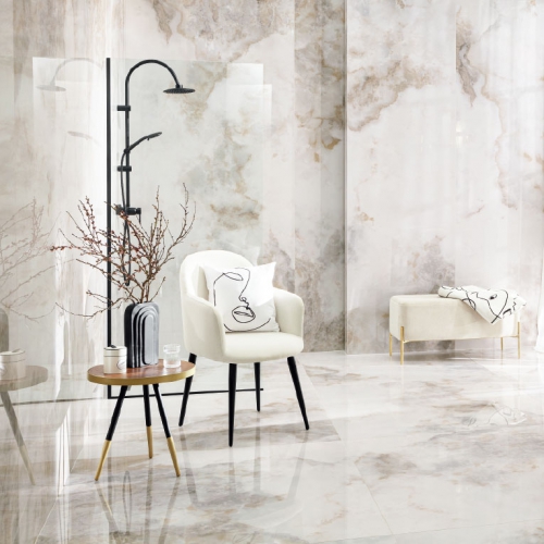 芭迪蘭尼大理石磁磚-雲海白