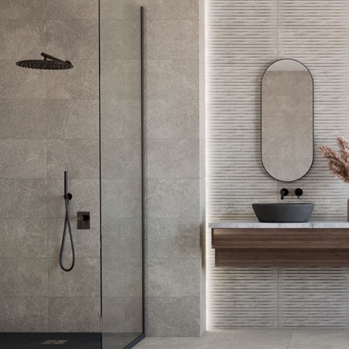 貝納石紋磚-深灰