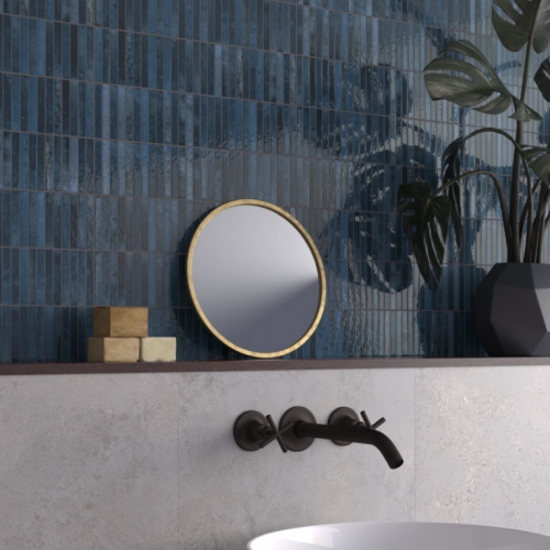 卡法蒂馬賽克地鐵磚-蔚洋藍