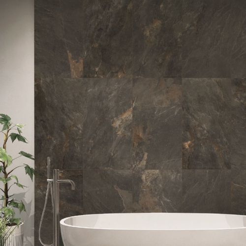 洛克里石紋磚-岩霧黑