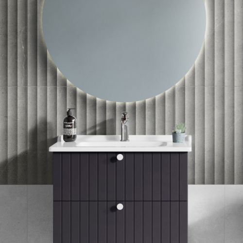 帕利尼線條石紋磚-深谷灰