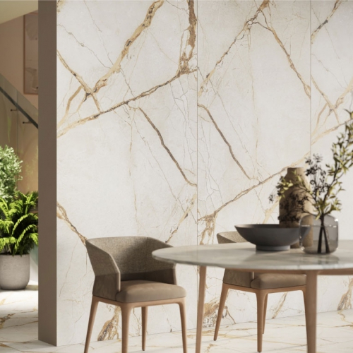 沃貝茲大理石大板磚-黃金雕刻