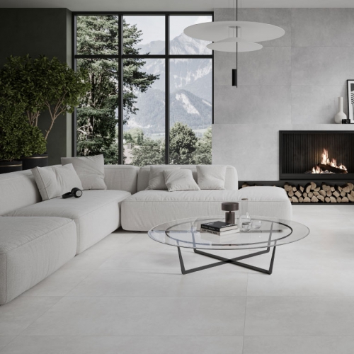 卡塞塔清水模磁磚-清水灰