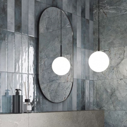 艾希特窯變地鐵磚-冰滴藍