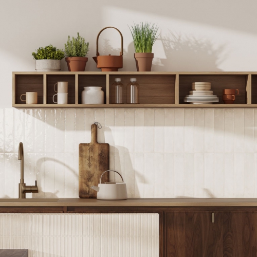 艾希特窯變地鐵磚-晨曦白