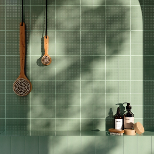 波蒂奇點點花磚-馬卡龍綠