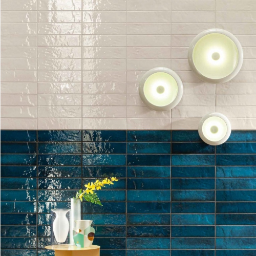 波爾沃地鐵磚-沐光白