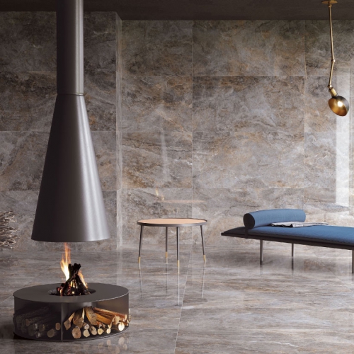 歐伯納大理石磁磚-帝諾棕-亮面