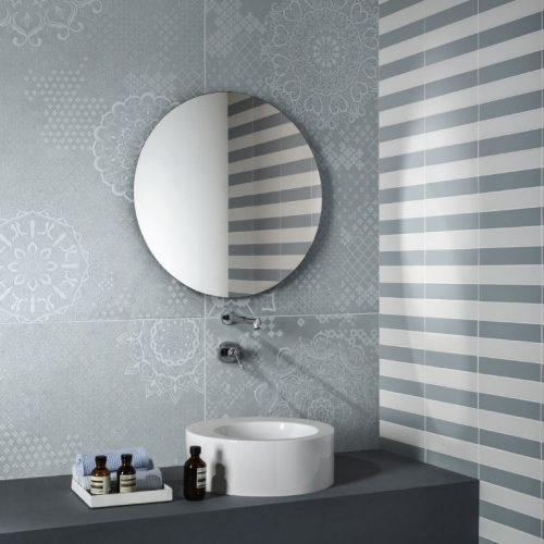 帕爾馬清水模立體花磚