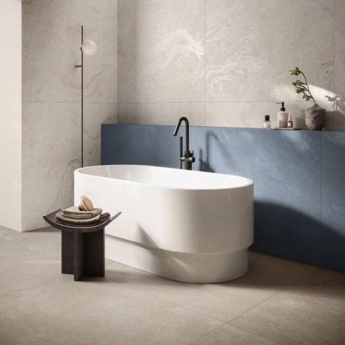 拉塞瓦清水模磁磚-粉光米