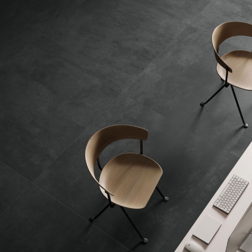 諾丁漢清水模磁磚-煙燻黑