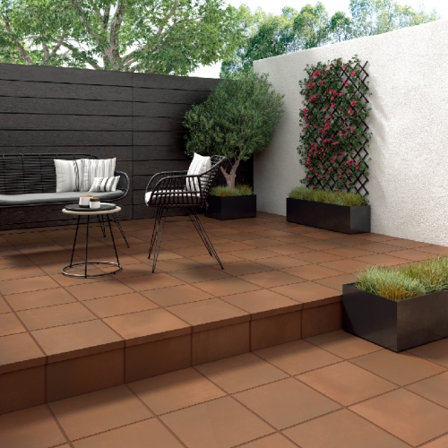 瓦努科復古磚-紅陶